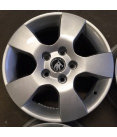 ALUFELGEN GEBRAUCHT - SKODA OCTAVIA II 6.5X15 ET50 5X112 NB57.1 ORIG. 1Z0601025 GUTER ZUSTAND!