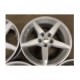 ALUFELGEN GEBRAUCHT - FLW PRO LINE CHEVROLET-OPEL 8X18 ET40 5X115 NB74.1 RINGE AUF 70.2 GUTER ZUSTAND !!!