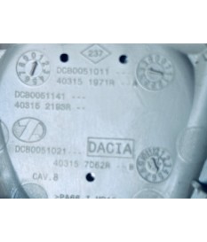 Nabenkappen für Aluräder/Radnabenabdeckungen Dacia cca 57 mm...