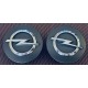 Nabenkappen für Aluräder/Radnabenabdeckungen  Opel cca 59 mm grau/chrom gebraucht neuwertig