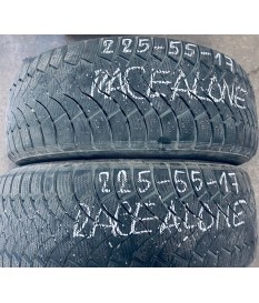 WINTERREIFEN GEBRAUCHT 225/55 R17 97 H Racealone Snoway I - profil...