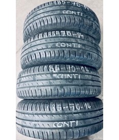 SOMMERREIFEN GEBRAUCHT 185/70 R14 88 T Continental Ecocontact 3 -...