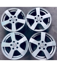 ALUFELGEN GEBRAUCHT - DEZENT Škoda/VW/Audi/Seat 6,5X16 ET46 5X112...