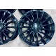 Alufelgen gebraucht - OXXO Oberon black Mercedes A/B/CLA/V-klasse 6,5x16 ET38 5x112 NB66,6 neuwertig KBA 51293