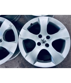 ALUFELGEN GEBRAUCHT - Peugeot 3008 I /5008 I - 7,5x17 ET29 4x108 NB65,1 orig. 9673738677 9684883880 SAVARA RDKS GUTER ZUSTAND