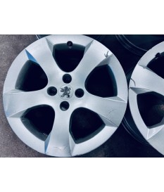 ALUFELGEN GEBRAUCHT - Peugeot 3008 I /5008 I - 7,5x17 ET29 4x108 NB65,1 orig. 9673738677 9684883880 SAVARA RDKS GUTER ZUSTAND