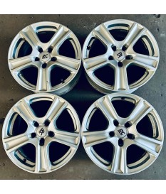 ALUFELGEN GEBRAUCHT - RC Design RC19 (Brock Alloy Wheels) 6,5x16 ET39 5X105 NB56,6 Opel/Chevrolet Guter Zustand KBA 47643