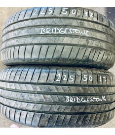 SOMMERREIFEN GEBRAUCHT 225/50 R17 98 Y XL Bridgestone Turanza T005...