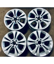 ALUFELGEN GEBRAUCHT 7,5X17 ET52,5 5X112 NB66,6 Mercedes A/B/CLA...