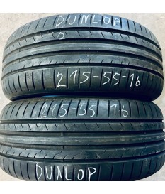 Sommereifen gebraucht 215/55 R16 93 V Dunlop SP Sport Bluresponse -...