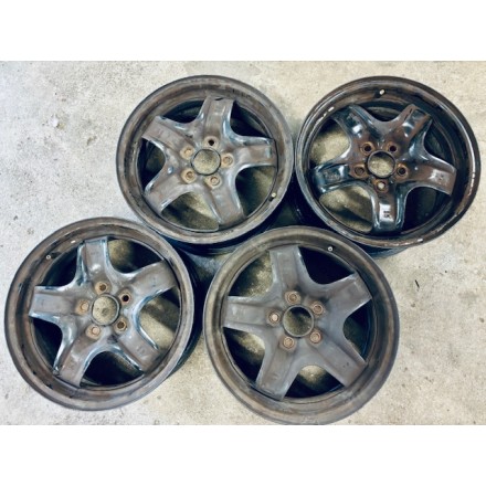 STAHLFELGEN GEBRAUCHT Bazar Ford 6,5X16 ET47,5 5X108 NB63,3 ersatz für ET50/52,5