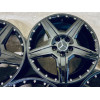 ALUFELGEN GEBRAUCHT RH BC8085  MERCEDES 8X18 ET45 5X112 NB72.6 RINGE 66.6 ECHT EDELSTAHL BOLZEN MIT RDKS