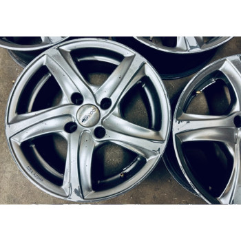 ALUFELGEN GEBRAUCHT BROCK B25 - Peugeot/Citroen 6,5X15 ET25 4X108 NB65.1 KBA 47889