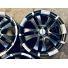 ALUFELGEN GEBRAUCHT Ronal R59 Jetblack 7,5x18 ET45 5×114,3, NB82 mm Ringe 67,1 neuwertig !!! KBA 50243