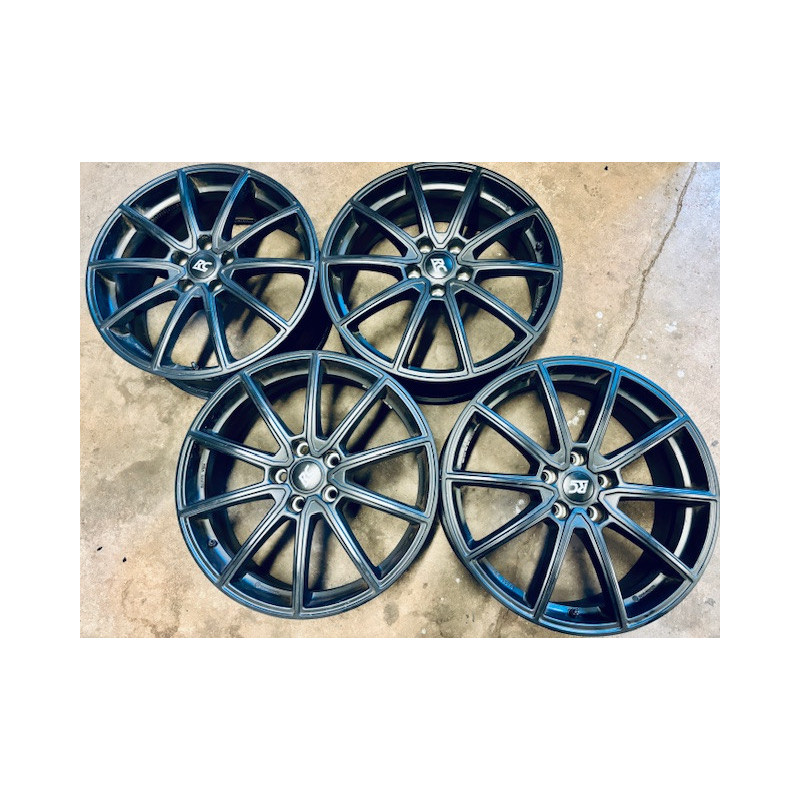 ALUFELGEN GEBRAUCHT Brock RC32-759 HYUNDAI/KIA/MAZDA 7,5X19 ET51 5X114,3 NB67,1 NEUWERTIG MIT RDKS TUCSON NEU KBA 52870