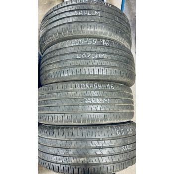 Sommerreifen gebraucht BAZAR 205/55 R16 91 V Barum Bravuris 3 HM - profil 6 mm 75% DOT1517