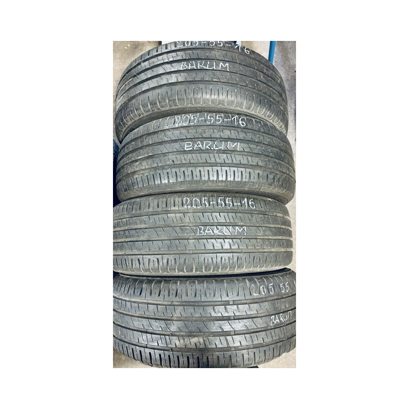 Sommerreifen gebraucht BAZAR 205/55 R16 91 V Barum Bravuris 3 HM - profil 6 mm 75% DOT1517