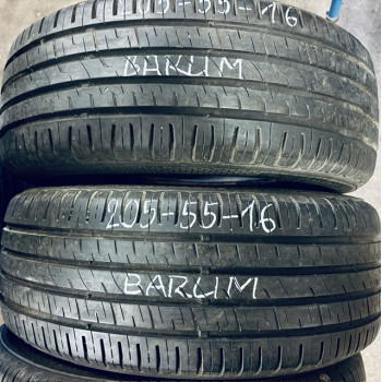Sommerreifen gebraucht BAZAR 205/55 R16 91 V Barum Bravuris 3 HM - profil 6 mm 75% DOT1517
