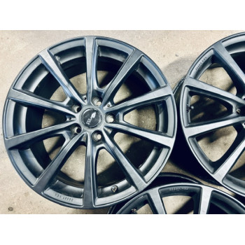 Alufelgen gebraucht Brock B32 schwarz-matt 7,5X18 ET45 5X1112 NB66,6 ( 57,1 ) KBA 49991