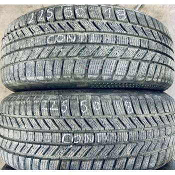 Winterreifen gebraucht 225/50 R18 99 V XL Continental WinterContact TS870 P - profil 8 mm 100% DOT3024