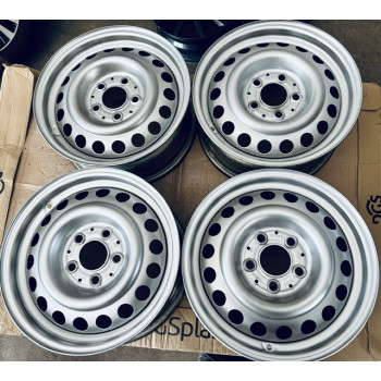 STAHLFELGEN GEBRAUCHT Mercedes W201 W124 1244000602 6X15 ET49 5X112 NB66.5