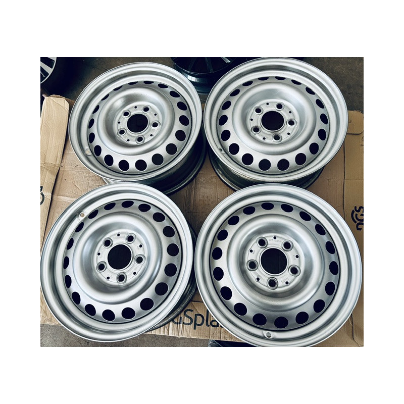 STAHLFELGEN GEBRAUCHT Mercedes W201 W124 1244000602 6X15 ET49 5X112 NB66.5
