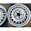 STAHLFELGEN GEBRAUCHT Mercedes W201 W124 1244000602 6X15 ET49 5X112 NB66.5