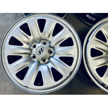 HYBRIDSTAHLFELGEN GEBRAUCHT - HYUNDAI/KIA 7X17 ET51 5X1114,3 NB67 SEHR GUTER ZUSTAND