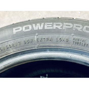 Sommerreifen gebraucht 215/50 R17 95 W Nokian  Powerproof XL - profil 6-6,5 mm 80-90% DOT0322