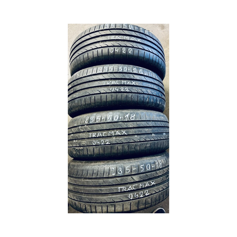 SOMMERREIFEN GEBRAUCHT 235/50 R18 101 Y Tracmax X-Privilo TX-3 profil 6-6,5 mm 75-80% DOT0422
