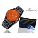 Pánské německé luxusní hodinky Königswerk Argos s 8 diamanty GUN ORANGE