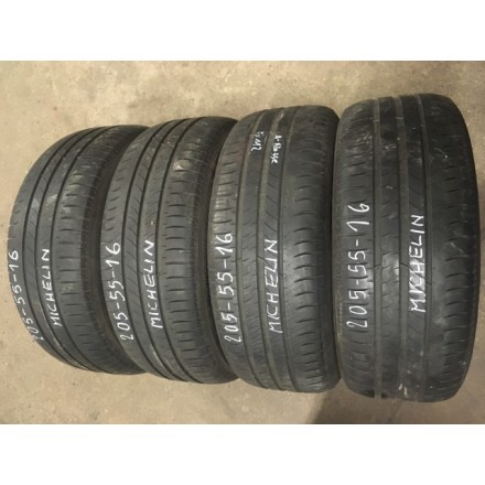 SOMMERREIFEN GEBRAUCHT 205/55 R16 91 H Michelin Energy Saver MO - profil 4-4.5-4.5-5 mm 50-65%