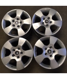 ALUFELGEN GEBRAUCHT - SKODA OCTAVIA II 6.5X15 ET50 5X112 NB57.1 ORIG. 1Z0601025 GUTER ZUSTAND!