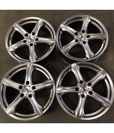 ALUFELGEN GEBRAUCHT - AEZ YACHT SUV AUDI Q7-VW TOUAREG-PORSCHE CAYENNE 8,5X19 ET50 5X130 NB71.5 GUTER ZUSTAND KBA 48117