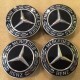 Nabenkappen FÜR ALURÄDER - Original MERCEDES Radnabenabdeckungen A222 400 21 00 gebraucht neuwertig
