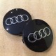 Nabenkappen FÜR ALURÄDER - Original Radnabenabdeckungen Audi A6 4B 60 mm 4B0 601 170 gebraucht neuwertig schwarz