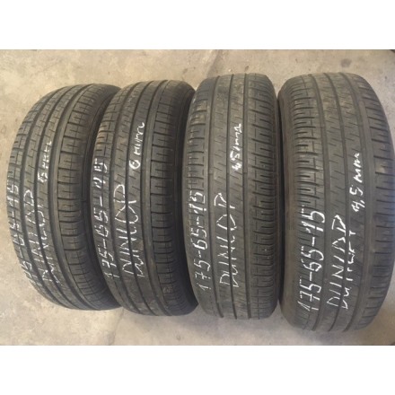 SOMMERREIFEN GEBRAUCHT 175/65 R15 84 T Dunlop SP30 - Profil 2x4.5 mm 2x6 mm 55-75%