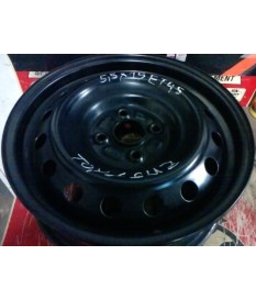 STAHLFELGEN GEBRAUCHT Toyota Yaris-Suzuki Swift New-Hyundai i10-i20-Matrix 5,5X15 ET45 4X100 NB54