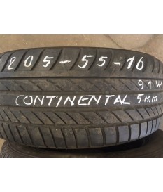 205/55 R16 91 W Continental SportContact - Einzelstück Profil 5 mm 65%